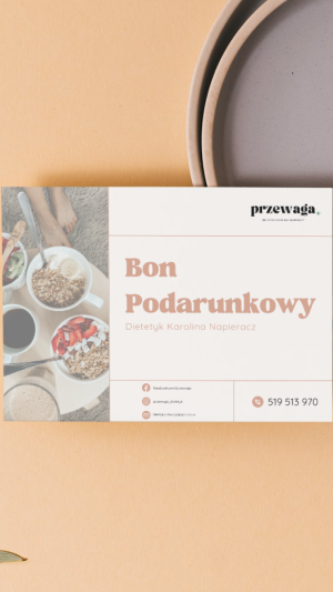 Bon podarunkowy – Przewaga Dietetyczna