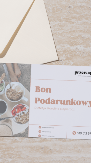 Bon podarunkowy – Przewaga Dietetyczna